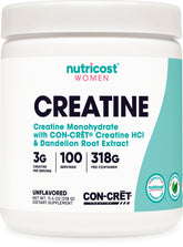 Nutricost Creatine Monohydrate Powder bottle for daily workouts and consistent support.