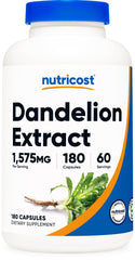 Nutricost Dandelion Extract bottle for easy daily servings.