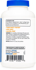 Nutricost DGL capsules close-up reveals smooth vegan capsules
