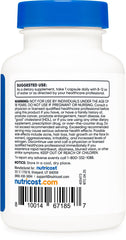 Nutricost DHEA packaging box illustrates GMP-compliant manufacturing and FDA-registered facilities.