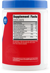 Pour stream of Nutricost electrolyte drink into a glass of water.