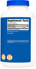 Nutricost Glucosamine Sulfate label highlights gluten-free formulation