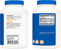 Nutricost gluten free non-gmo label on bottle