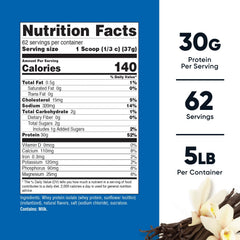 Nutricost Isolate Whey Vanilla scoop included for precise serving