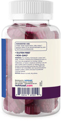 Nutricost Kids Vitamin D3 Gummies mixed berry flavor for kid-friendly daily supplementation