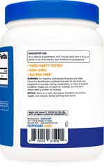Nutricost L-Citrulline Malate 2:1 pouring glass demonstrates simple mixing