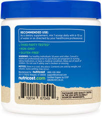Nutricost Lion's Mane powder coffee mug ready for morning beverage.