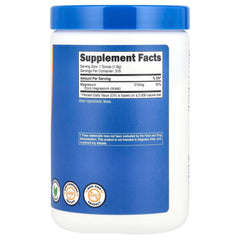 Nutricost Magnesium Citrate Powder with scoop to ensure precise daily serving.