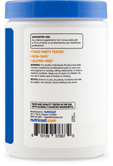 Nutricost NAC Glycine powder packaging — vegan, gluten-free formula.
