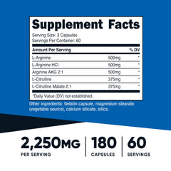 Close-up of Nutricost Nitric Oxide Booster capsules, demonstrating easy daily supplementation.