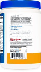 Nutricost Pre-C Creatine Peach Mango label provides clear details.