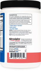 Nutricost Pre-Workout Watermelon ingredients panel with key compounds.