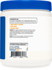 Nutricost Pure L-Citrulline base glass with ready-to-drink mixed beverage