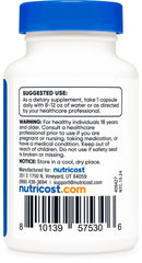 Nutricost S-Acetyl L-Glutathione 100mg facility image underscoring quality standards.