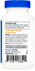 Graphic indicating 4,000 mg sage leaf equivalent per serving for Nutricost Sage Extract.