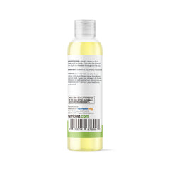Packaging of Nutricost Vitamin E Oil with clear label and bottle.