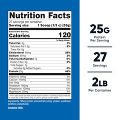 Nutricost whey protein concentrate unflavored powder with scoop, versatile shake base