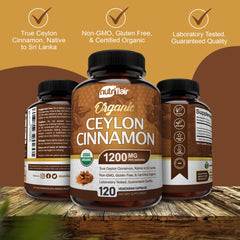 NutriFlair Cinnamon bark origin illustration highlights authentic sourcing for trust.