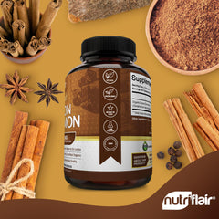 NutriFlair USDA Organic seal on label signals certification and transparency.
