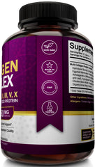 NutriFlair collagen capsules blended into smoothie for a seamless wellness boost.