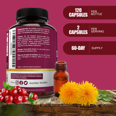 NutriFlair cranberry powder ingredient highlights natural fruit source.