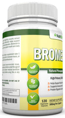 NutriONN Bromelain pineapple-origin source highlighting natural enzyme from real fruit