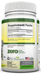 NutriONN Colostrum 1000mg capsules closeup highlighting capsule quality