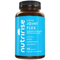 NutriRise Joint Flex bottle front shows convenient daily joint support.
