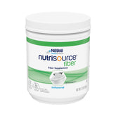 Nutrisource Fiber Powder canister front, unflavored formula for daily fiber support
