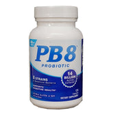 Nutrition Now Pb 8 Acidophilus bottle front view for daily probiotic use.