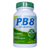 Nutrition Now PB8 Acidophilus Veg capsules close-up; vegetarian probiotic option.