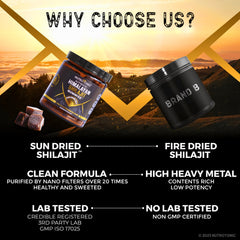NutroTonic shilajit gummies with honey note underlines premium sweetness.