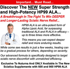 Nuturna 600mg ALA capsules closeup suggests potency for neuropathy-friendly daily use