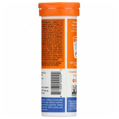 Close-up of Nuun Immunity Blueberry Tangerine tablets with bold flavor