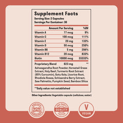 Nuven Naturals vitamins being poured for daily intake