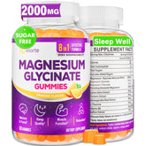 Nwiorte Magnesium Glycinate Gummies bottle for daily calm and restful nights.