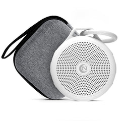 Nytpal portable white noise sleep machine demonstrates compact travel-ready design