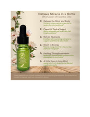 NZ Country Manuka Oil on skin application demonstrates soothing topical use.