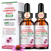 Oakevlp lymphatic drops bottle front may support overall wellness