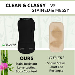 OASIZZ belly wrap with adjustable strap for secure fit during wellness rituals
