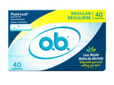 o.b. Pro Comfort SilkTouch cover close-up shows comfortable insertion