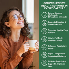 Obill NuTrance 4-in-1 formula ingredients label featuring oregano and botanicals