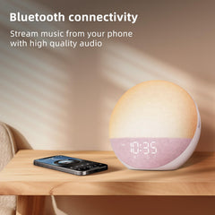 Odokee Sunrise Clock Bluetooth speaker for music and podcasts