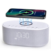 Odokee sound machine alarm clock front view highlighting accessible controls and all-in-one design