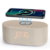 Odokee sound machine alarm clock front view, ideal for a calm bedtime routine.