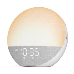 Odokee Sunrise Alarm Clock front view showcasing gentle sunrise wake feature