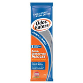 Odor-Eaters Ultra Durable Insoles, top view, pack4 ready for all-day wear
