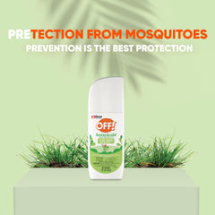 OFF! Botanicals pump spray shown for quick even application.