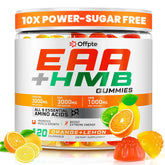 OFFPTE EAA Gummies bottle front – convenient pre- and post-workout support.