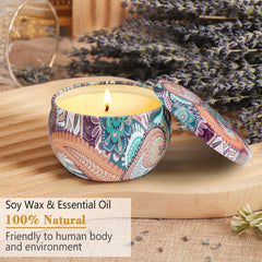 OFUN lemon candle jar brings uplifting brightness to kitchen and desk.
